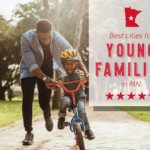 Best cities for young families in MN