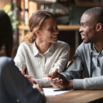Buyers discussing a homebuyer savings account