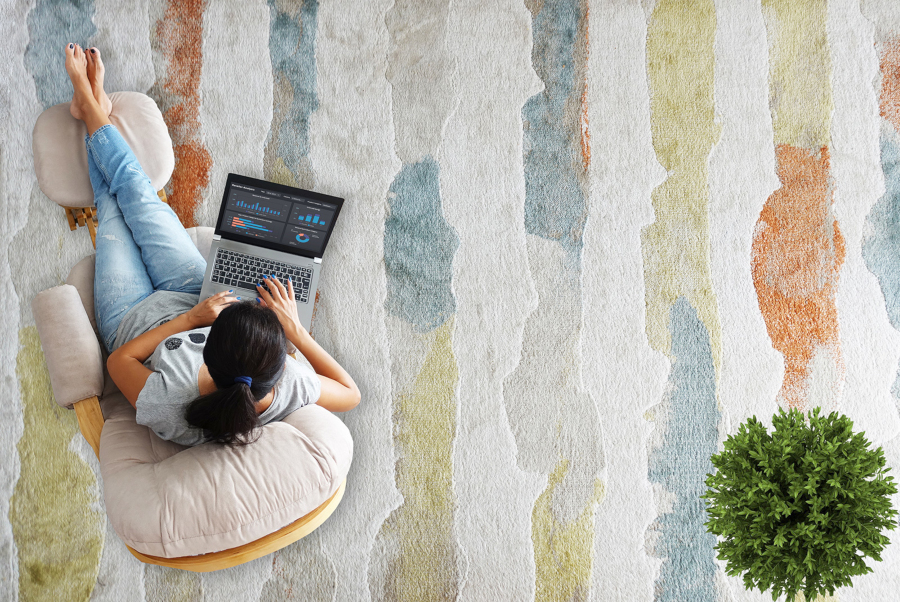 How do I choose the right size rug for a room?