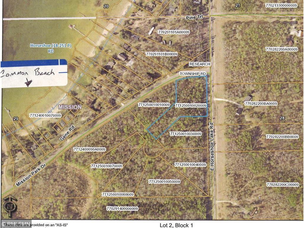Lot 2 Mission Park Merrifield MN 56465 - Horseshoe Lake 5139077 image1