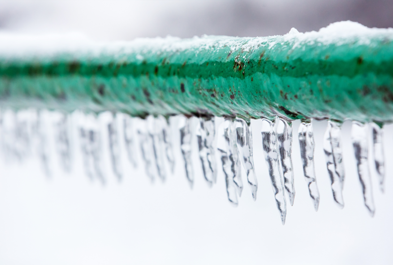 frozen pipe