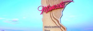 Welcome Sign - Minnesota