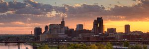 Skyline view of St. Paul, Minnesota